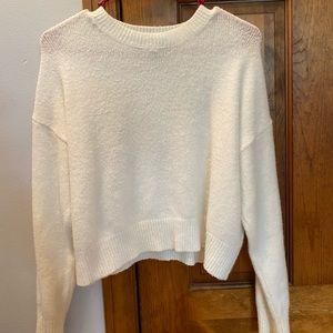 Cream Cozy Forever 21 Sweater